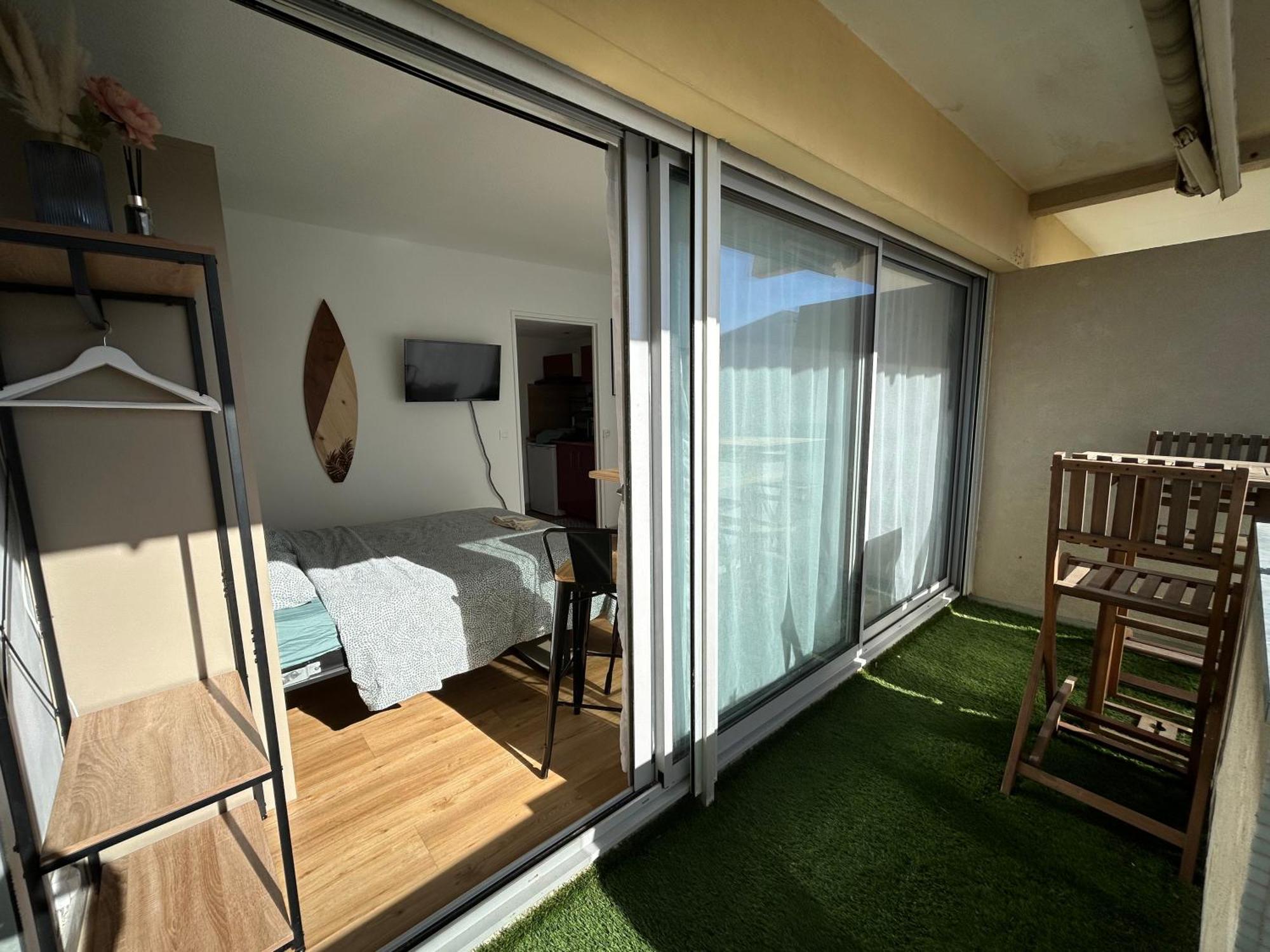 Cosy Studio Avec Vue Sur L'Ocean Лакано Экстерьер фото